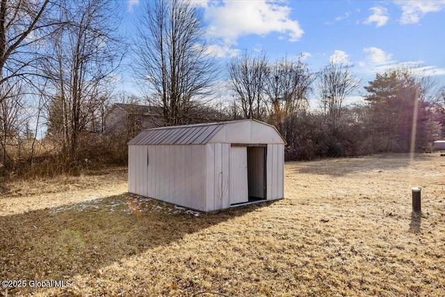 view of outdoor structure