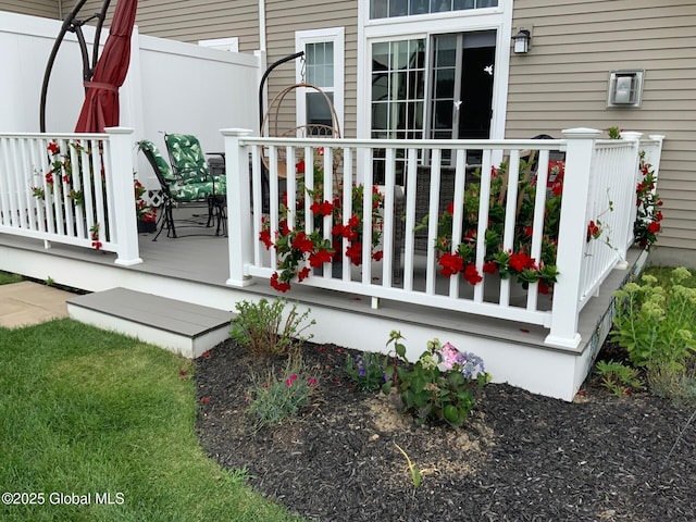 exterior space with a porch