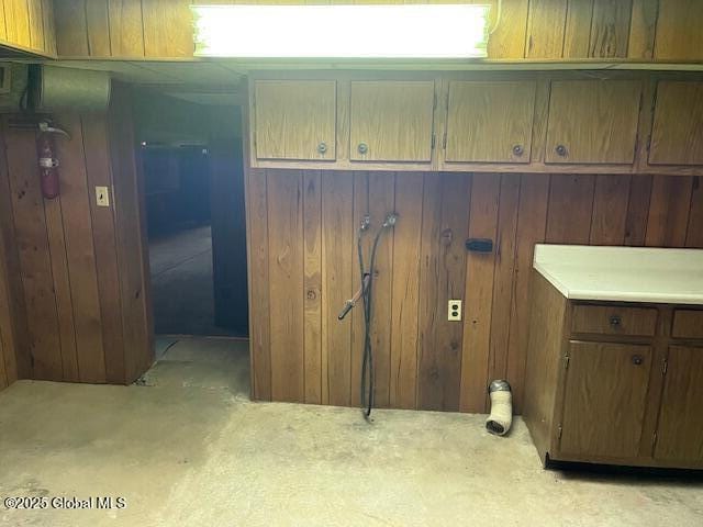 503 Saratoga Rd, Glenville, NY 12302 - interior space with cabinet space and wood walls