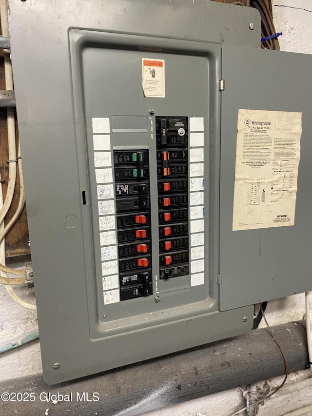 utilities with electric panel