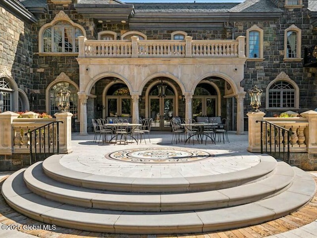 exterior space with a patio