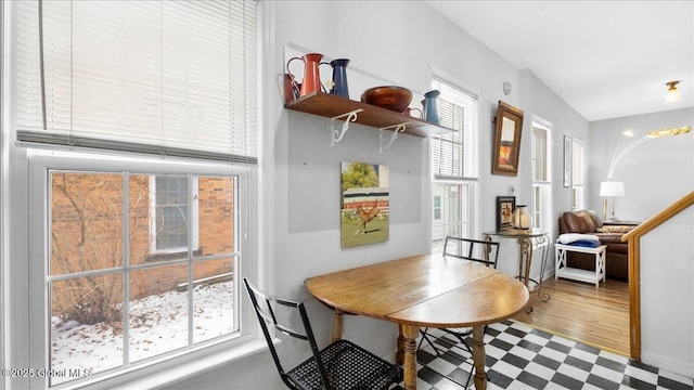 view of dining room