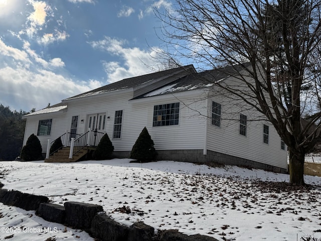 view of front of house