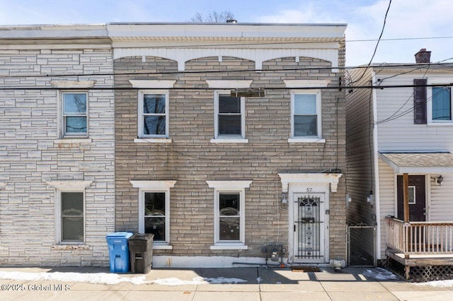 view of townhome / multi-family property