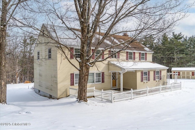 view of front of house