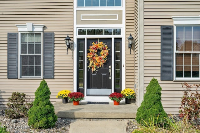 view of entrance to property