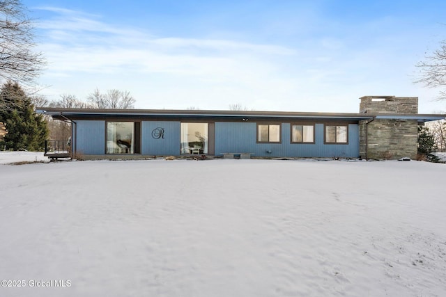 view of ranch-style house