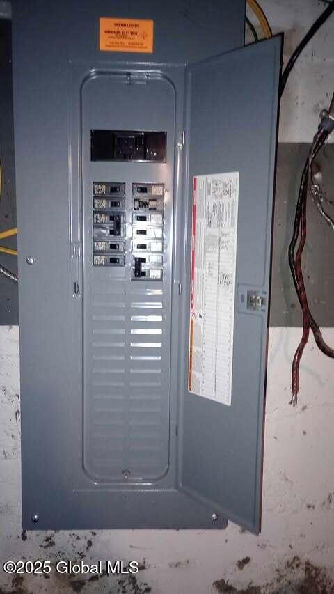 utilities with electric panel