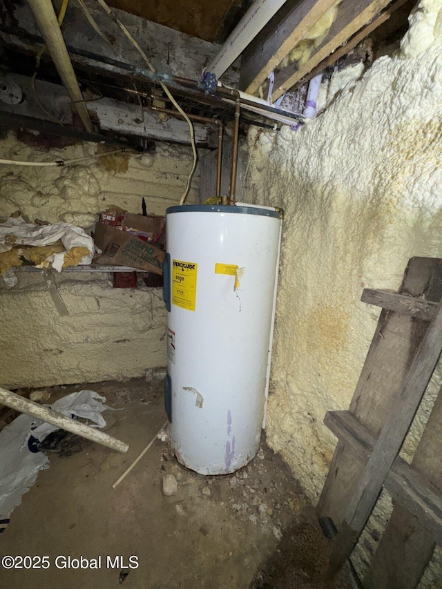 utilities featuring water heater