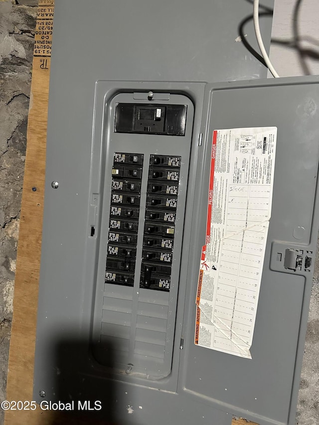 utilities with electric panel