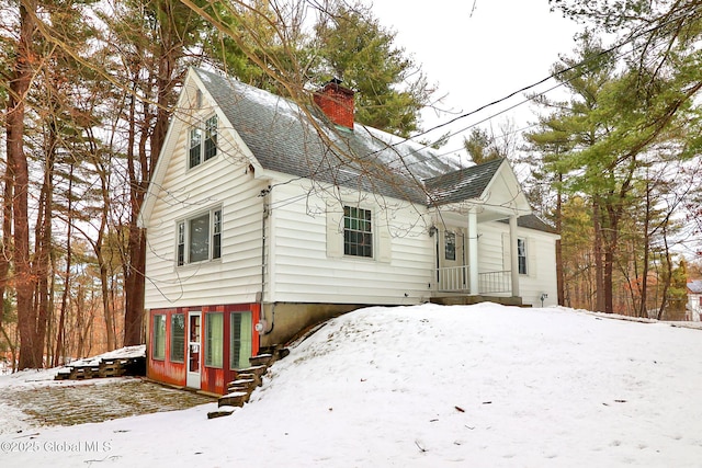 view of front of house