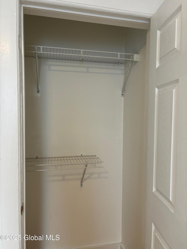 view of closet