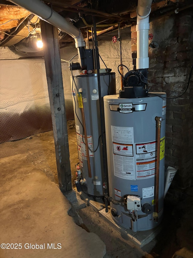 utilities with water heater