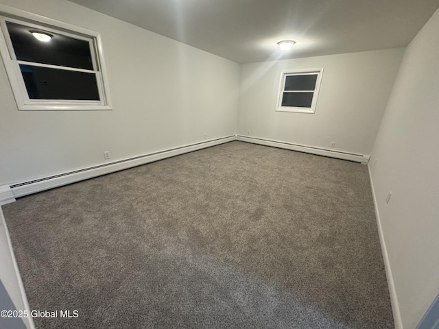 empty room with carpet flooring