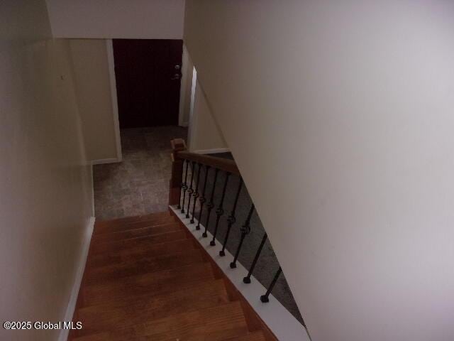 view of staircase