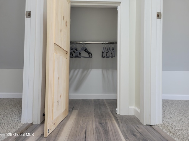 view of closet