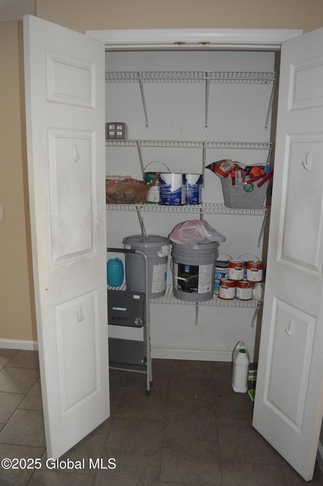 view of pantry