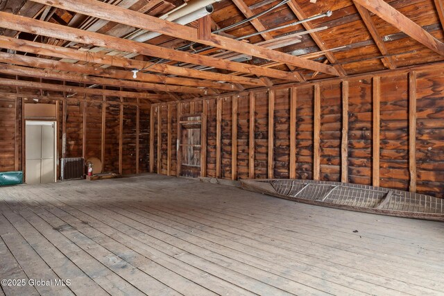 misc room featuring hardwood / wood-style floors