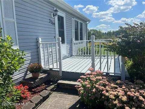 exterior space featuring a deck