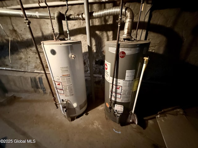 utilities with gas water heater