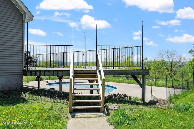 220 Anderson Cir, Fort Plain, NY 13339 - view of pool featuring a fenced backyard