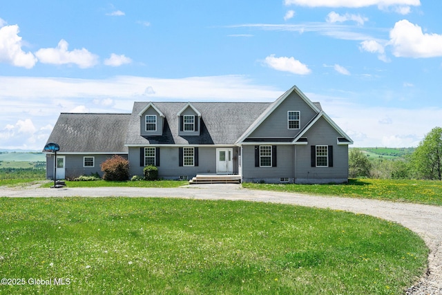 220 Anderson Cir, Fort Plain, NY 13339 - view of front of home featuring a front yard and a shingled roof