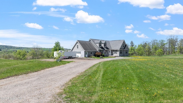 220 Anderson Cir, Fort Plain, NY 13339 - cape cod home featuring driveway and a front lawn