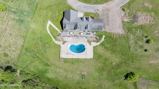 220 Anderson Cir, Fort Plain, NY 13339 - aerial view of property and surrounding area with a pool area