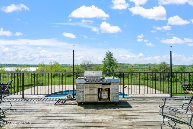 220 Anderson Cir, Fort Plain, NY 13339 - deck featuring area for grilling