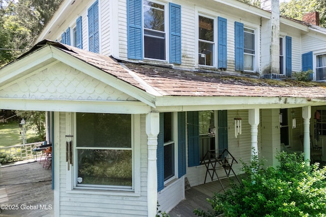 1673 County Route 64, Salem, NY 12865 - view of side of home featuring a chimney