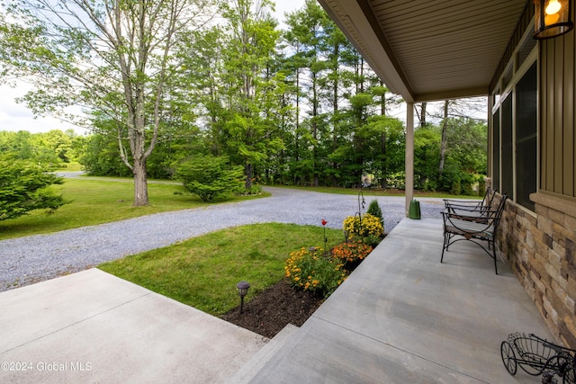 view of patio