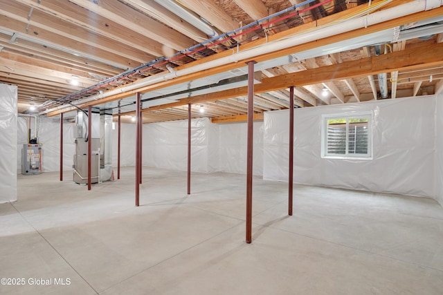 722 Swaggertown Rd, Glenville, NY 12302 - basement featuring water heater and heating unit