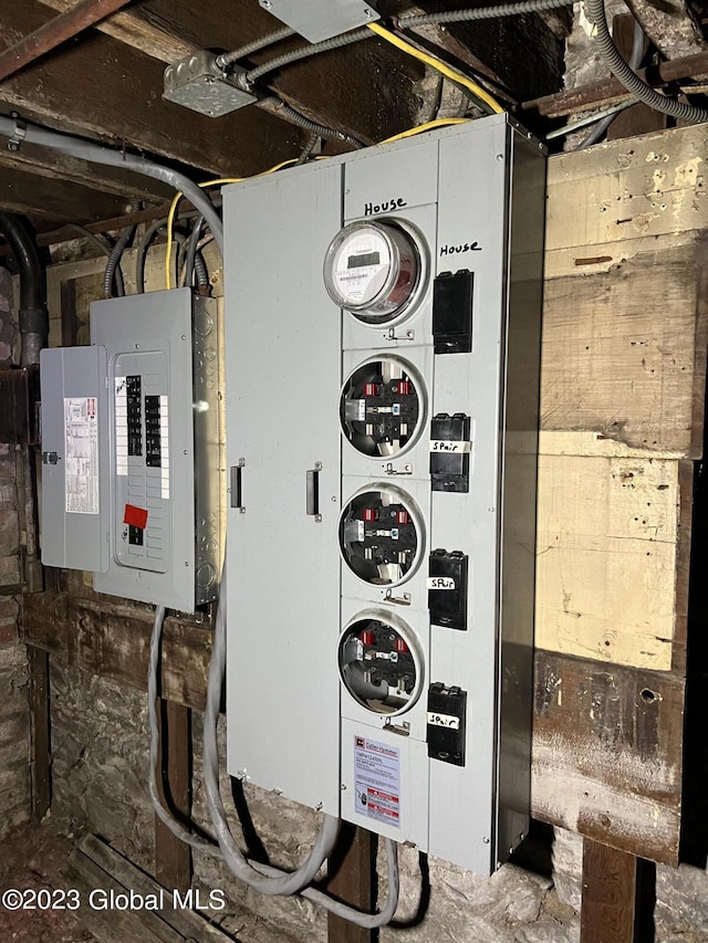 utilities with electric panel