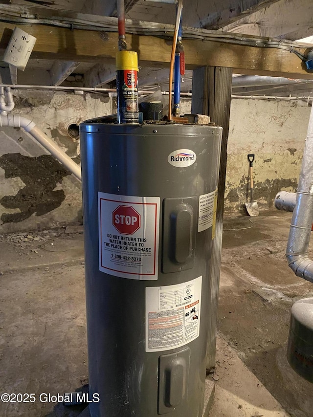 utilities with electric water heater