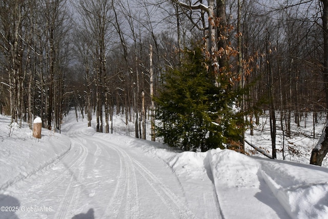 view of road