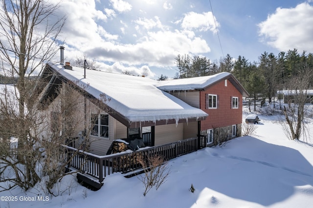 view of front of house