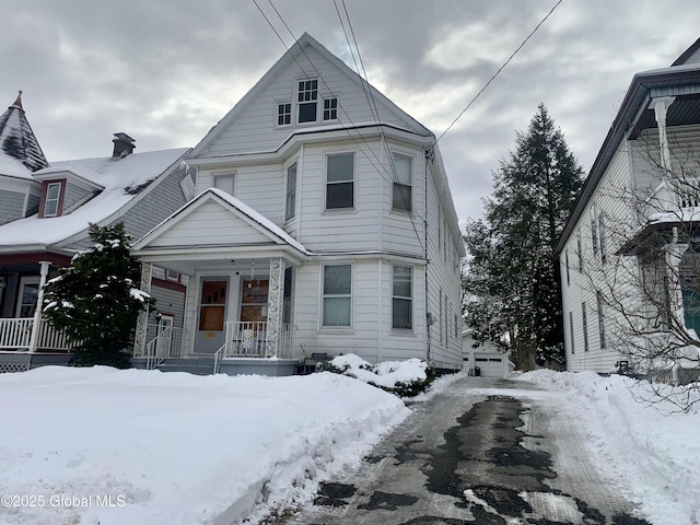 view of victorian house