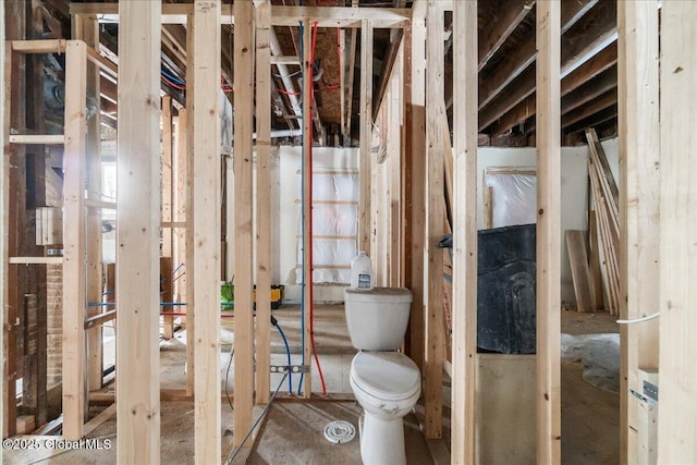 bathroom with toilet