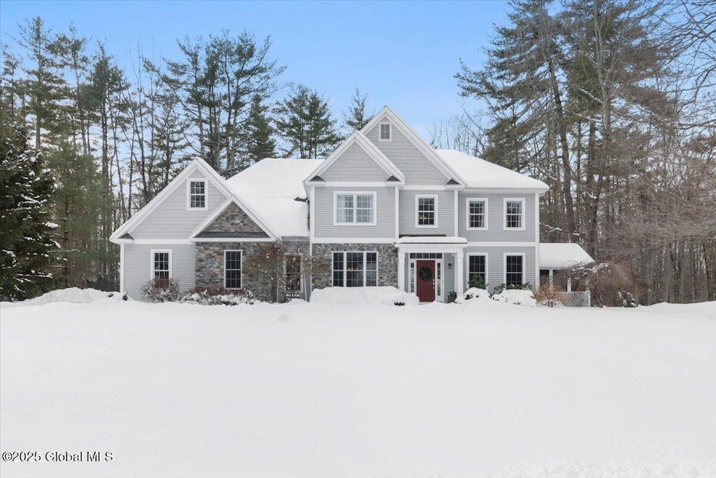 view of front of house