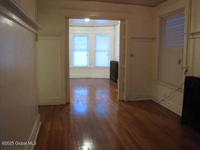 37-39 N Manning Blvd, Albany, NY 12206 - hall featuring baseboards and wood finished floors