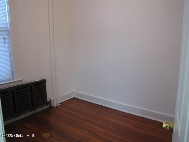 37-39 N Manning Blvd, Albany, NY 12206 - unfurnished room featuring dark wood finished floors and baseboards