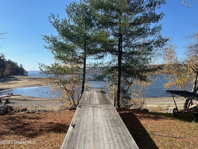 property view of water