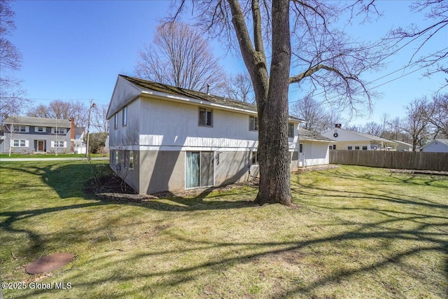 4 Iroquois Dr, Saratoga Springs, NY 12866 - back of property featuring fence and a yard