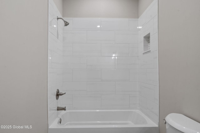 706 Swaggertown Rd, Charlton, NY 12302 - bathroom featuring toilet and shower / tub combination