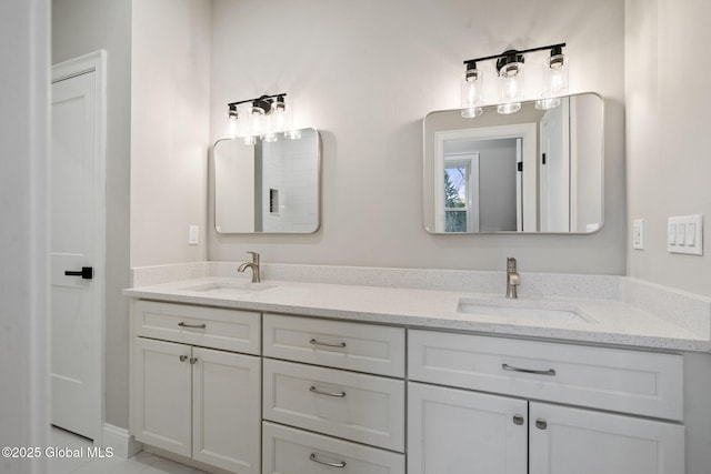 706 Swaggertown Rd, Charlton, NY 12302 - full bathroom featuring double vanity
