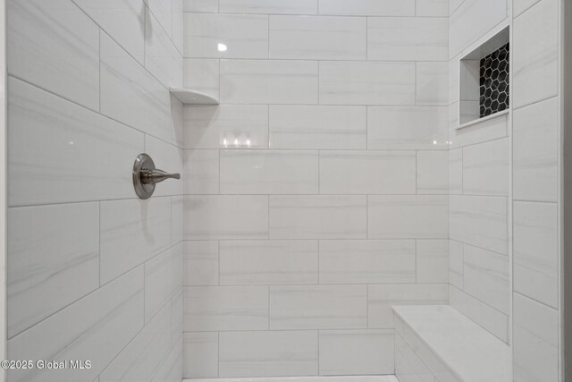 706 Swaggertown Rd, Charlton, NY 12302 - bathroom with tiled shower