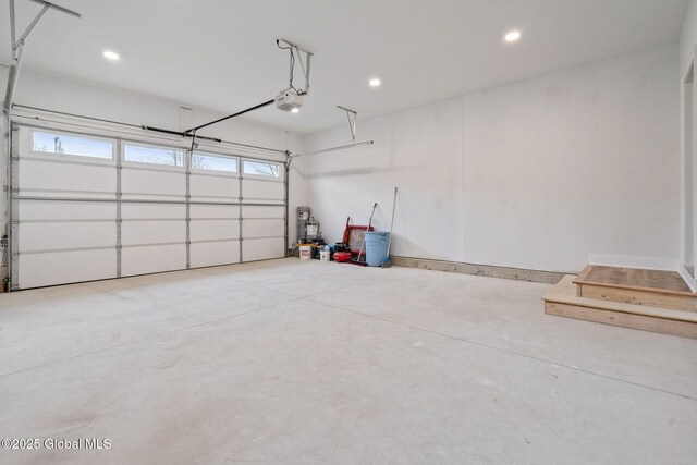 706 Swaggertown Rd, Charlton, NY 12302 - garage featuring recessed lighting and a garage door opener