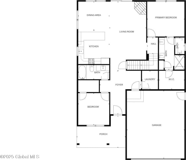 706 Swaggertown Rd, Charlton, NY 12302 - floor plan / room layout