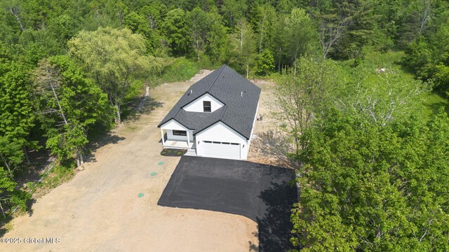 706 Swaggertown Rd, Charlton, NY 12302 - view of subject property featuring a heavily wooded area