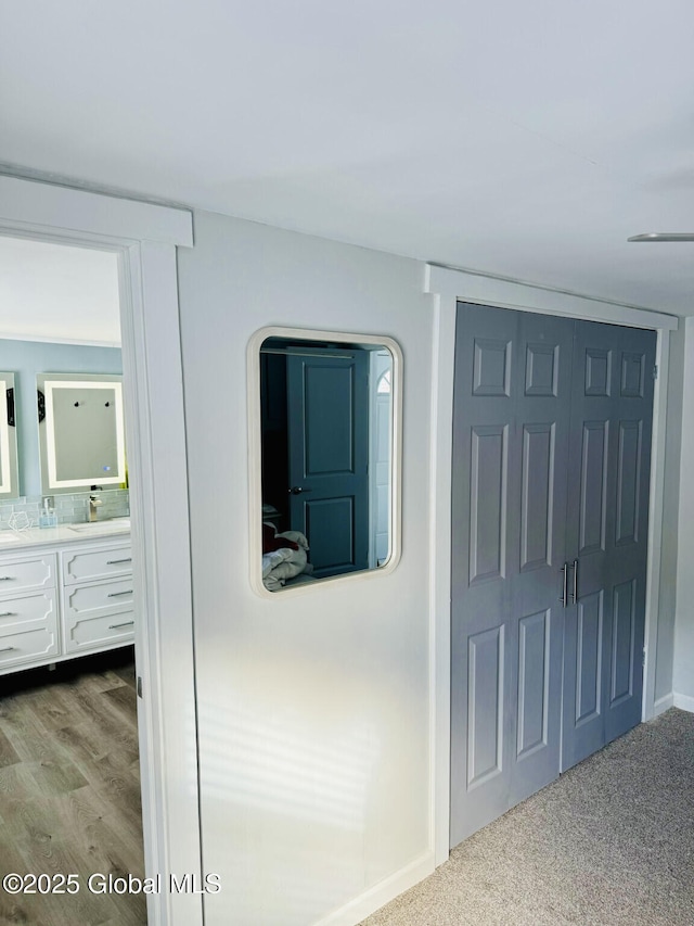 interior details with carpet and baseboards